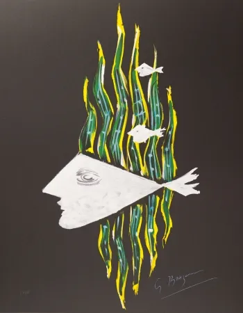 リトグラフ Braque - Hébé