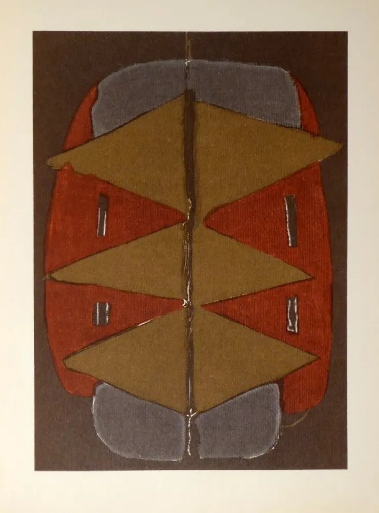 リトグラフ Braque - La libertè des mers