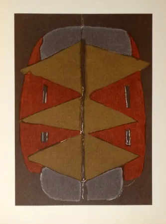 リトグラフ Braque - La libertè des mers