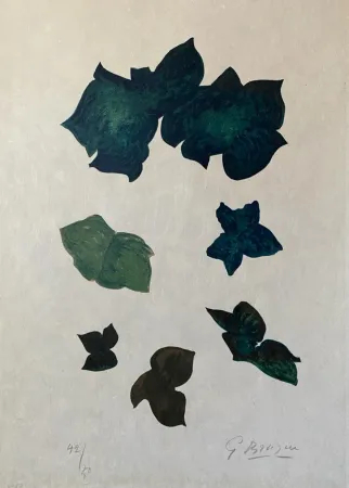 リトグラフ Braque - La Liberte Des Mers (Vallier 143)