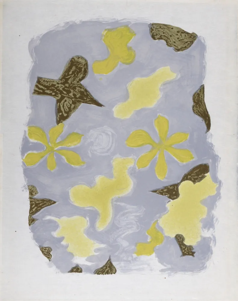 リトグラフ Braque - La Sorgue, 1963