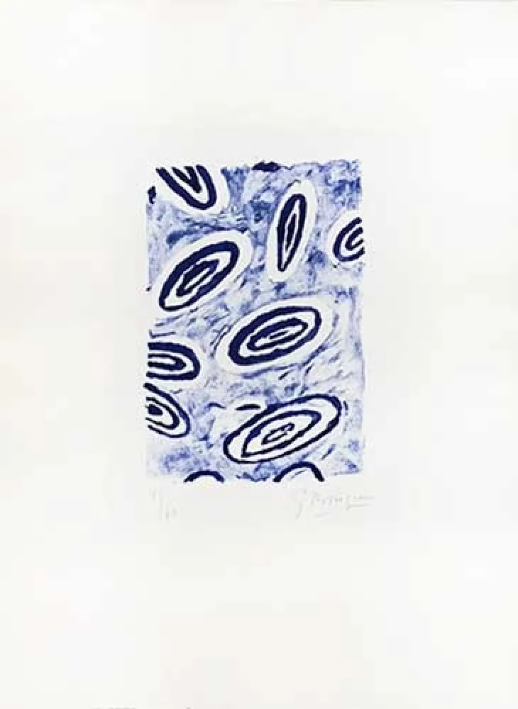 リトグラフ Braque - Les cibles