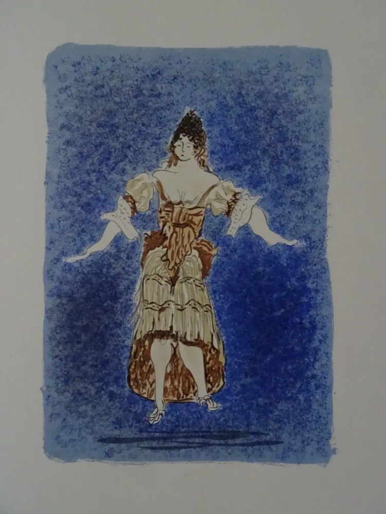 リトグラフ Braque - Les Facheux