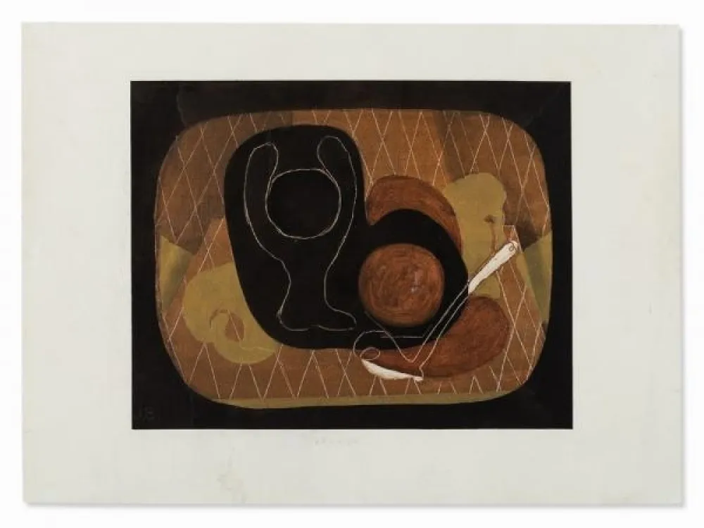 ステンシル Braque - NATURE MORTE, 1931-1933 