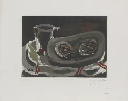 多数の Braque - Nature Morte Aux Huitres