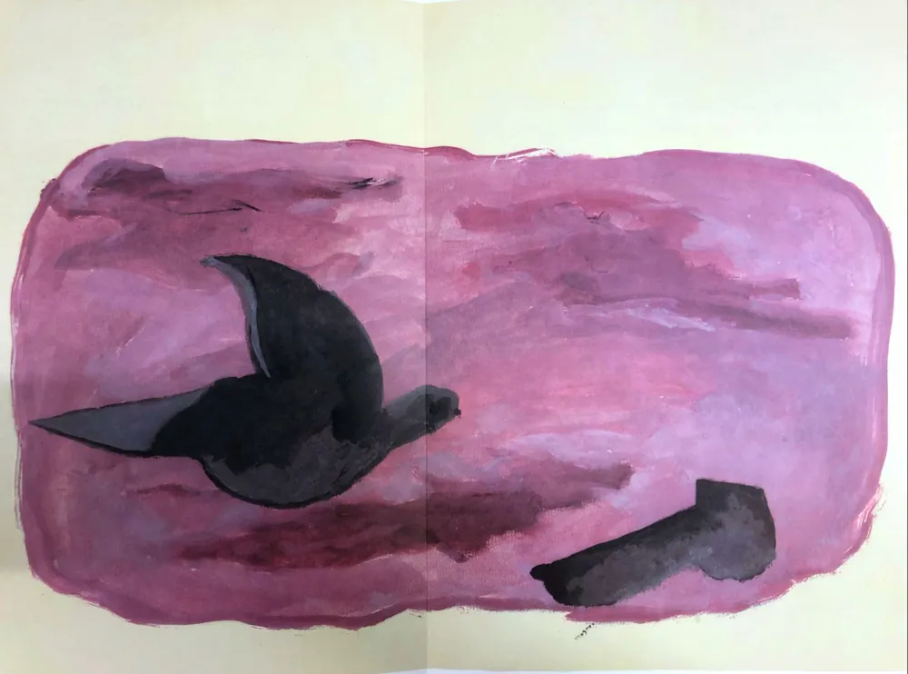 リトグラフ Braque - Oiseaux