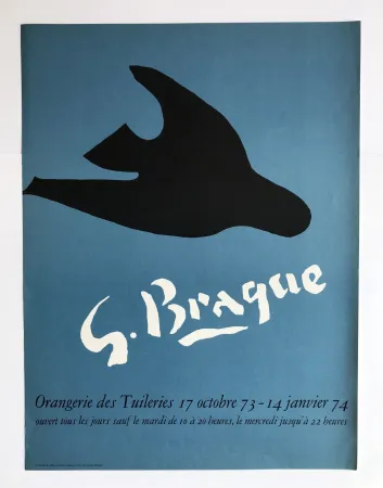 掲示 Braque - Orangerie des Tuileries