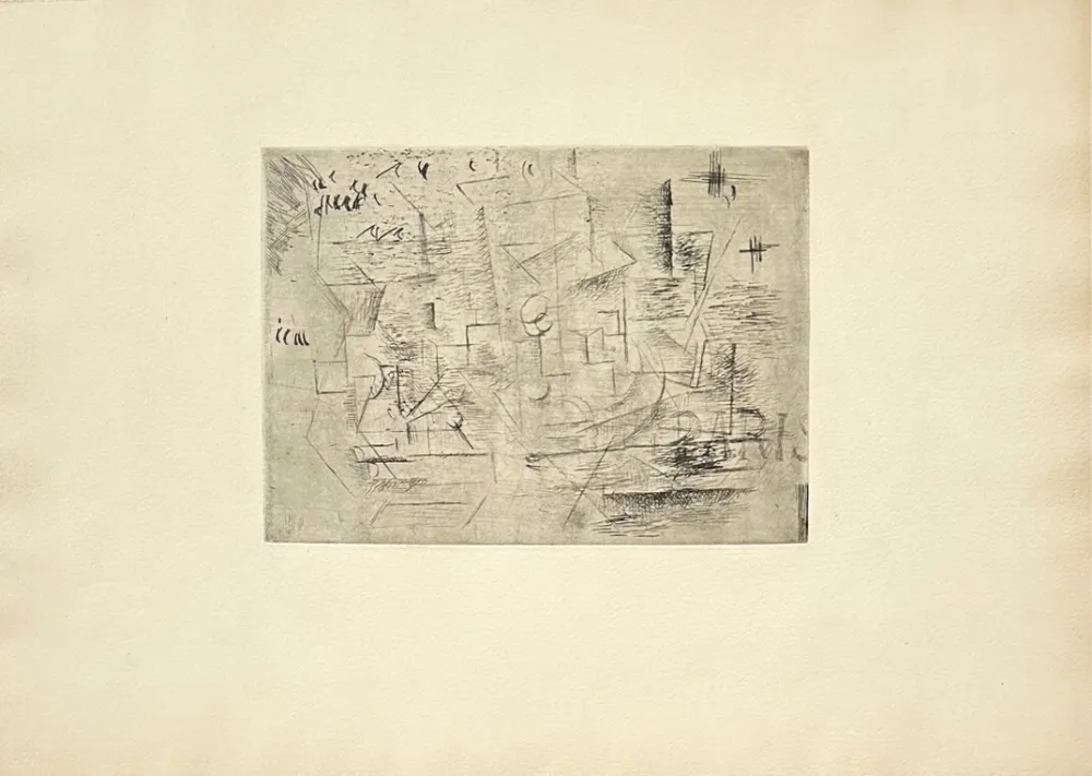 彫版 Braque - Paris