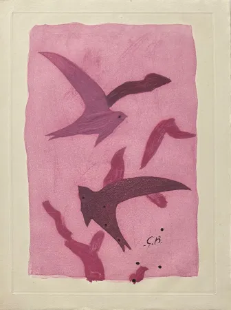 彫版 Braque - Paroles peintes