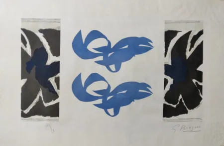 エッチング Braque - Si je mourais là-bas