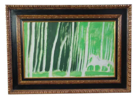 技術的なありません Brasilier - Cavalier en forêt