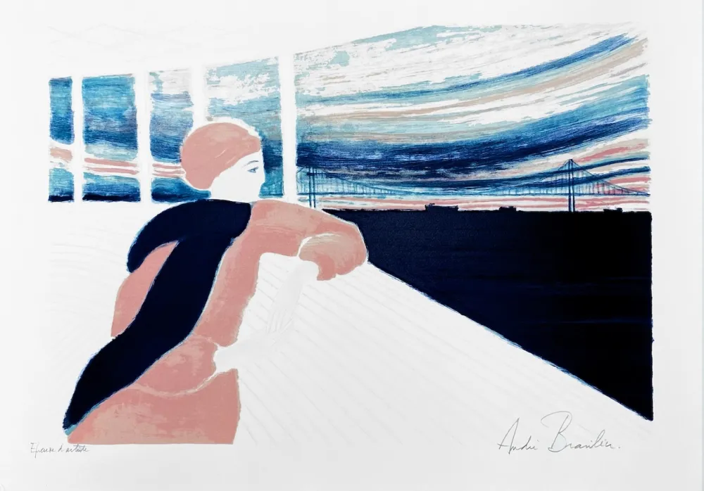 リトグラフ Brasilier - Le Tage 