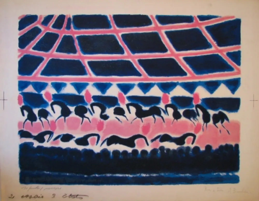 リトグラフ Brasilier - Untitled