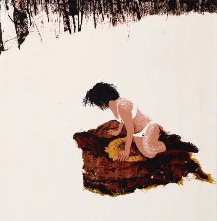 リトグラフ Bratkov - Magic Carpet