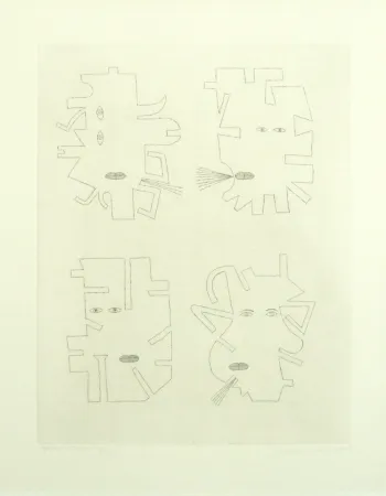 彫版 Brauner - Codex d'un visage