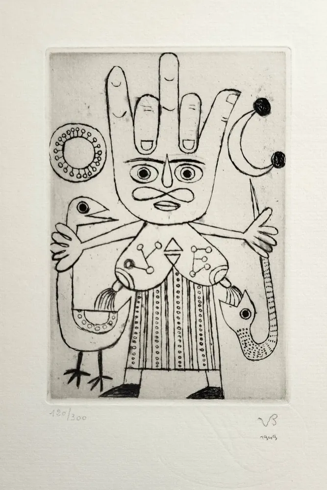 エッチング Brauner - Raziel