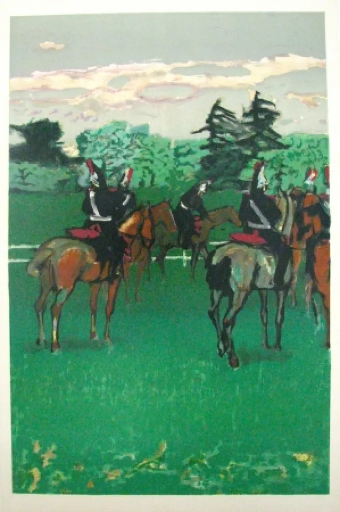 リトグラフ Brianchon - Untitled