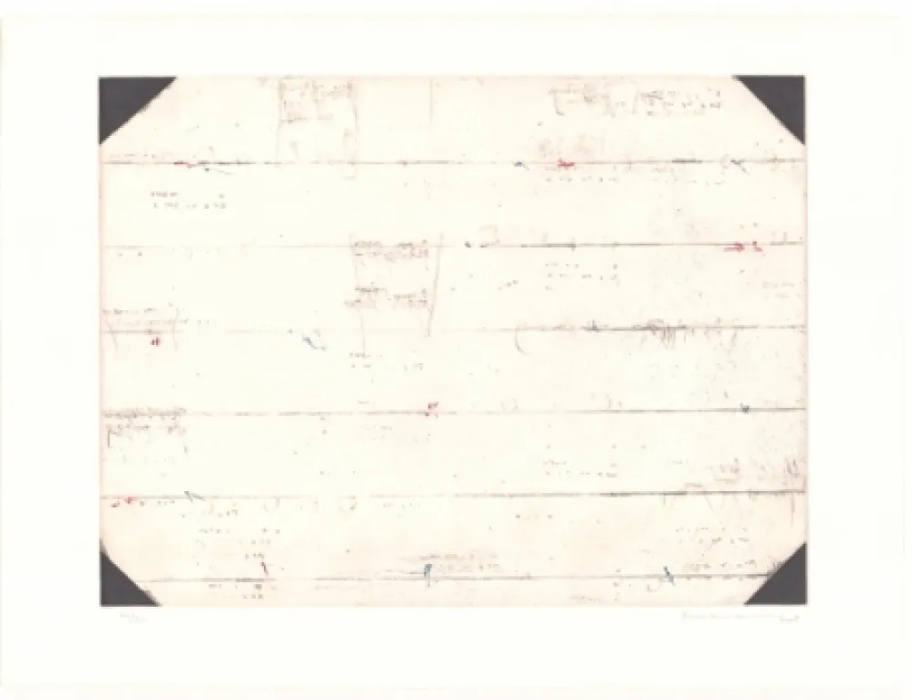 リトグラフ Brinkmann - Série Barcelone IX