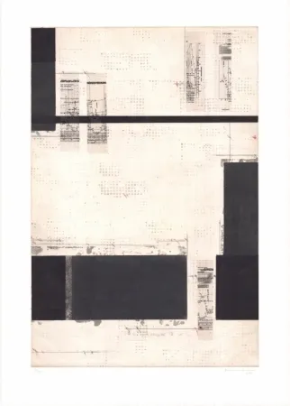 リトグラフ Brinkmann - Série Barcelone V