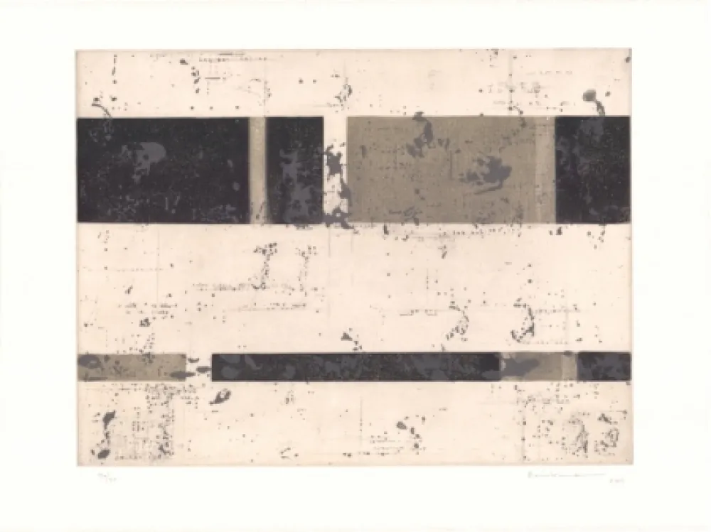 リトグラフ Brinkmann - Série Barcelone X