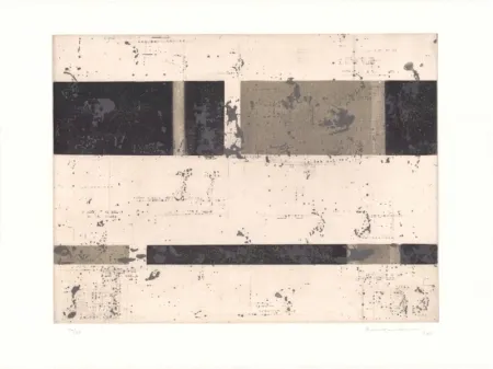 リトグラフ Brinkmann - Série Barcelone X