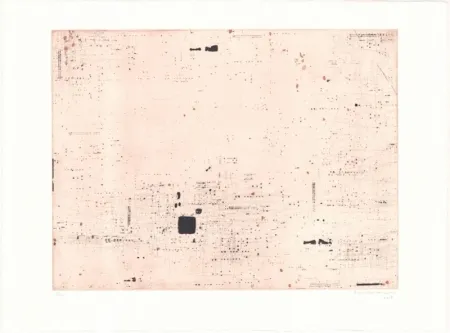 リトグラフ Brinkmann - Série Barcelone XI