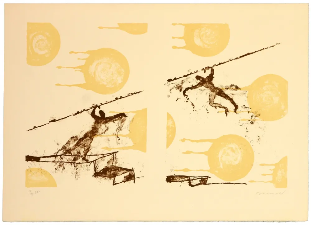 リトグラフ Brisson - Sans titre