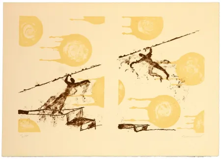 リトグラフ Brisson - Sans titre