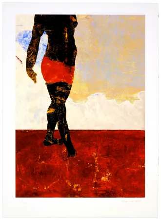 デジタル版画 Brisson - Tapis Rouge