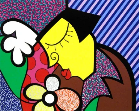 シルクスクリーン Britto - The Theater