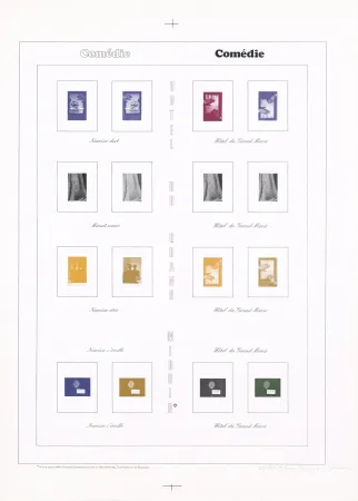 オフセット Broodthaers - Comédie