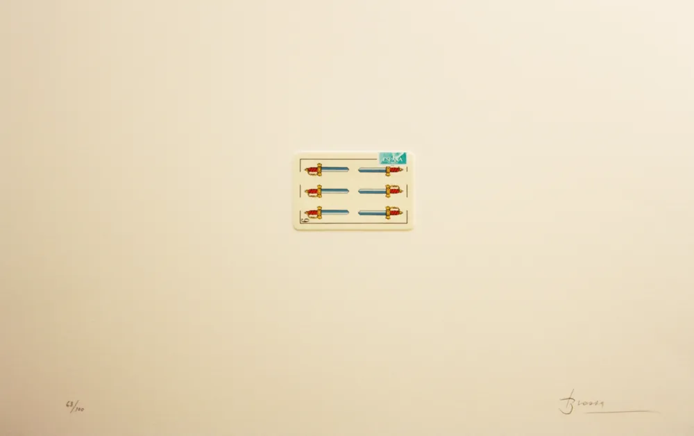 リトグラフ Brossa - Carpeta 12 Aniversari Galeria Joan Prats