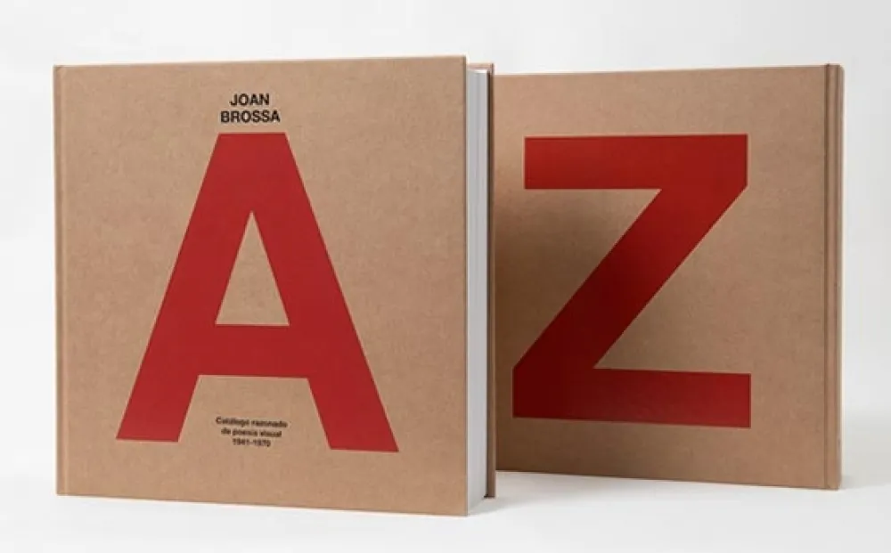 挿絵入り本 Brossa - JOAN BROSSA. CATALOGO RAZONADO DE POESIA VISUAL 1941-1970 (Spanish - English) 