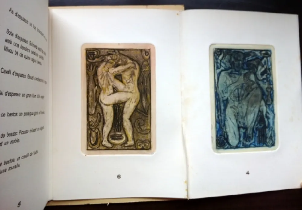 挿絵入り本 Brossa - Joc de Cartes - Joan Brossa - Victor Ramírez