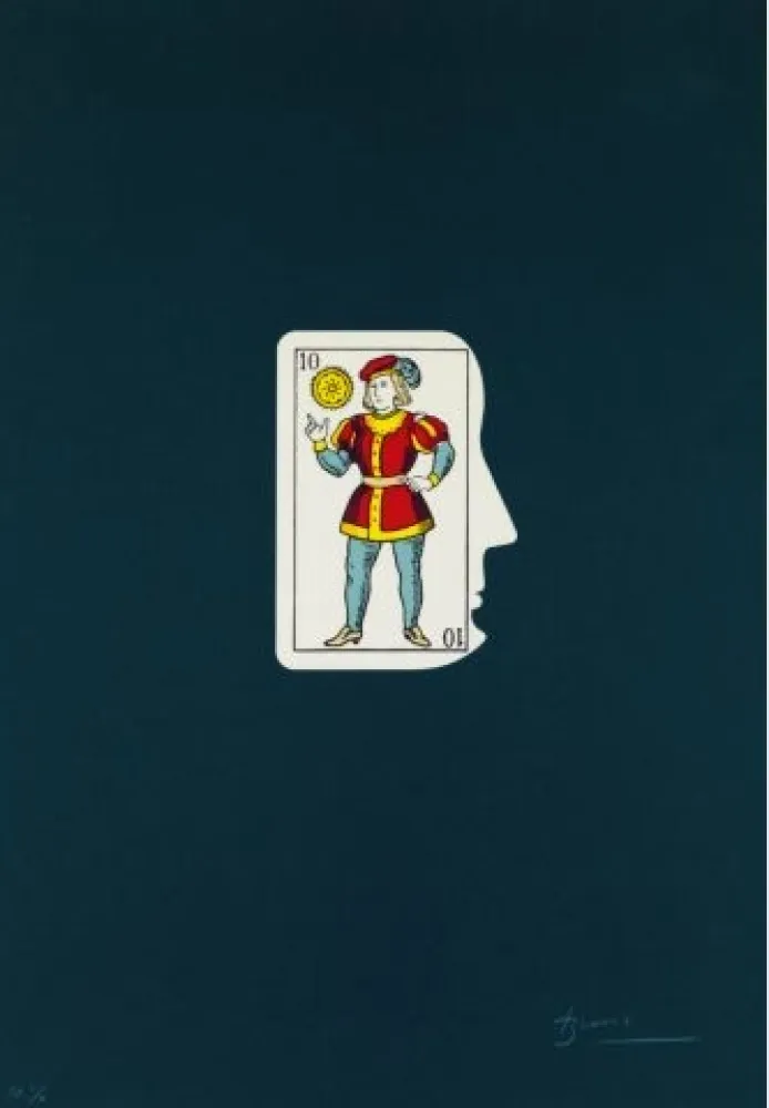 シルクスクリーン Brossa - Parella 