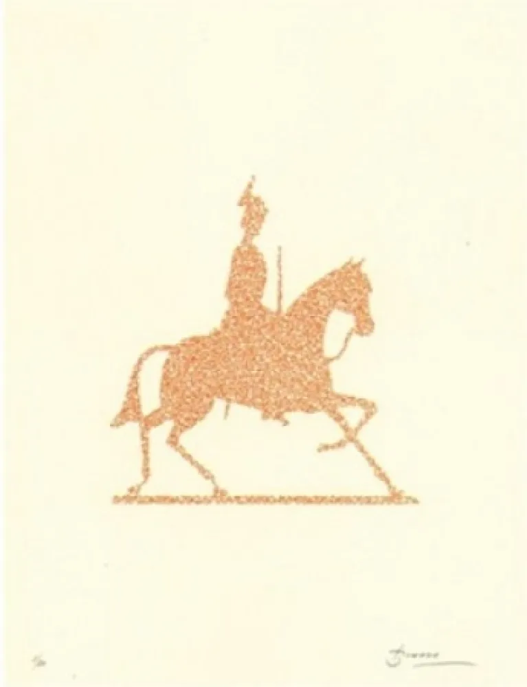 リトグラフ Brossa - Poema visual 4