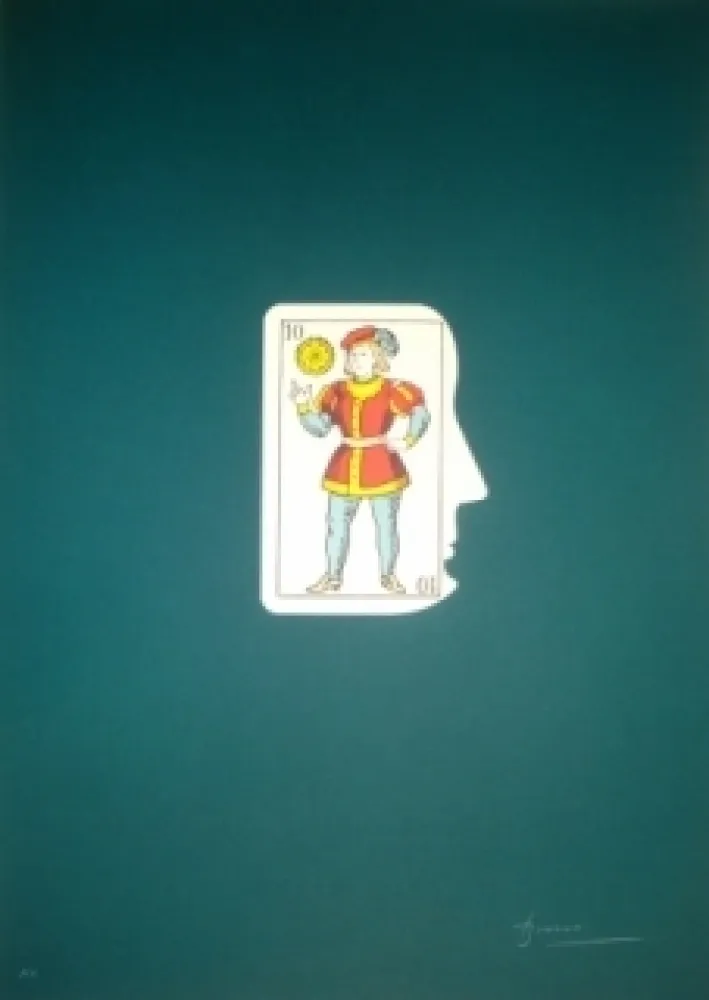 リトグラフ Brossa - Sans titre 4