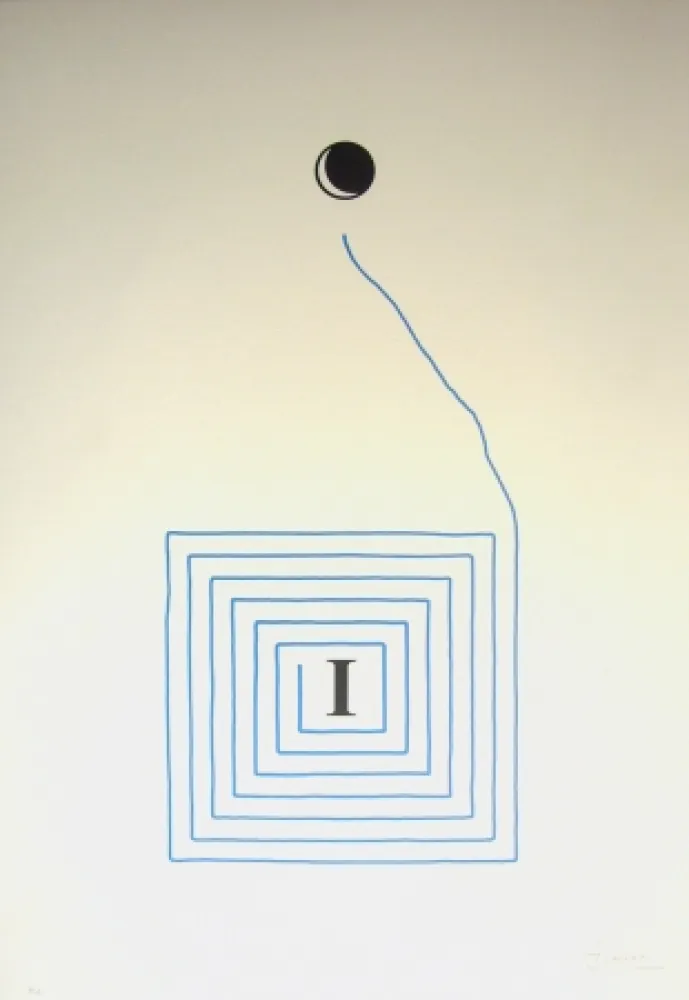 リトグラフ Brossa - Sans titre