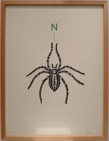 リトグラフ Brossa - Sin Título