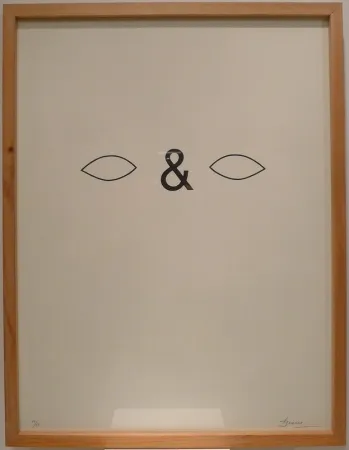 リトグラフ Brossa - Sin Título