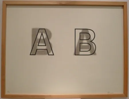 リトグラフ Brossa - Sin Título