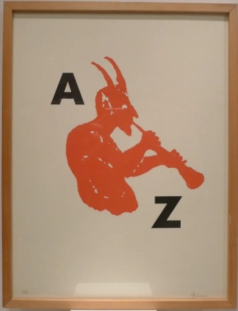 リトグラフ Brossa - Sin Título