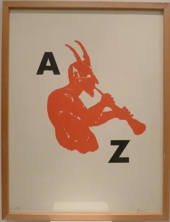 リトグラフ Brossa - Sin Título