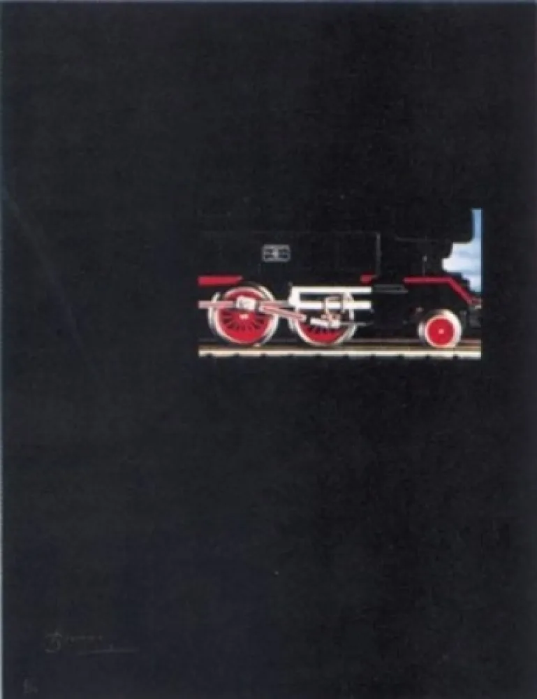 リトグラフ Brossa - Túnel