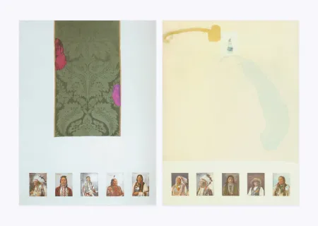 リトグラフ Brown - Salt indians diptyque