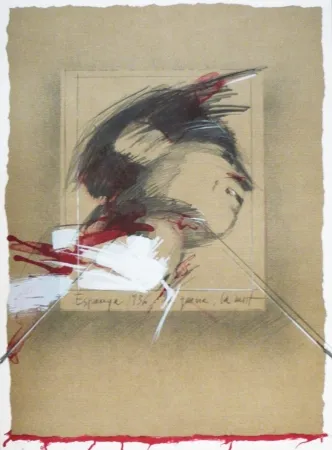 リトグラフ Bru - Espagne 1936