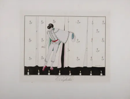 彫版 Brunelleschi - Brighella, 1914 - Masterpiece!