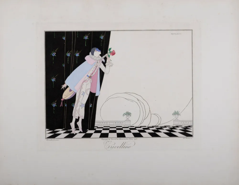 彫版 Brunelleschi - Crivellino, 1914 - Masterpiece!