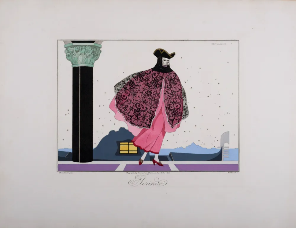 彫版 Brunelleschi - Florido, 1914 - Masterpiece!