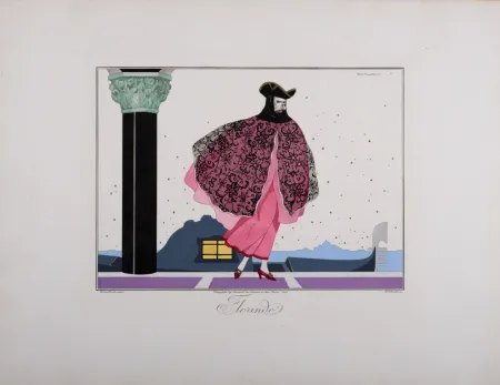 彫版 Brunelleschi - Florido, 1914 - Masterpiece!